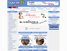 Tablet Screenshot of guiada25.com.br